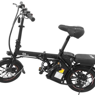 China 48V250W New Hot Sale 12.8AH Electric Folding Bike Aluminum Alloy Custom Adult E Bike 250W 48V Electric Assisted Folding Bicycle for sale