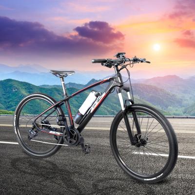 China 36V 750W 26inch mid drive motor mountain bike 9 speed adult MTB electric ebike bafang electric bike 36V 750W for sale