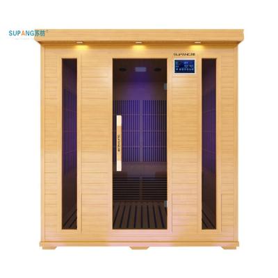 China Computer Control Panel Popular Far Infrared Made In Canadian Hemlock Sauna Part for sale