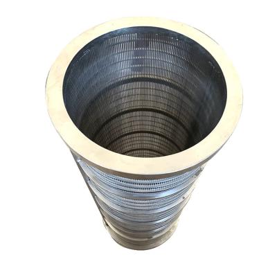 China V Filter Stainless Steel Water Well Wrapped Johnson Filter Tube Strainer Wedge Wire Screen Tube for sale