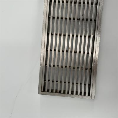 China Modern Sanitary Fixtures Shower Linear 304 Stainless Steel Floor Drain for sale