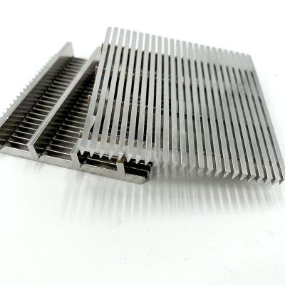 China Mine Sifting Square Hole Shape Stainless Steel Wedge Wire Screen Mesh for sale