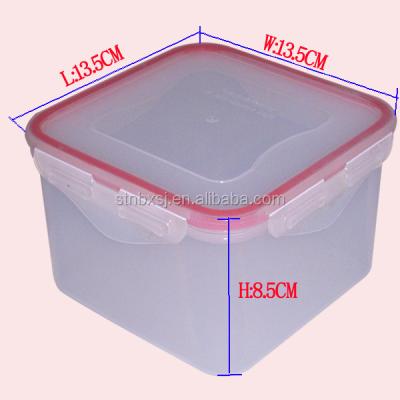 China Freshness Keeping Food Container With Lid Plastic Microwave Maker Freezer Dishwasher Microwave Safe Vacuum Tupper Box for sale