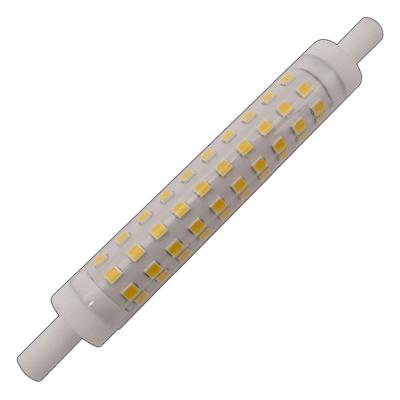 China Dimmbar R7s J118 LED 10 watt 118 mm Dimmable 108 SMD Spotlight Warm White Round Bulb Halogen Uplighter Floor Lamp Headlight [Energ for sale