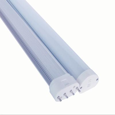 China Residential 2G11 led tube 12W led 2g11 4pin PL led lamp 320mm for large area ceiling light garage warehouse PLL commercial bulb led tube for sale