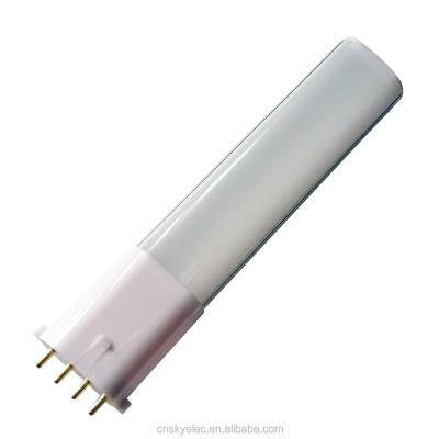 China residential high quality led 2g7 led socket 4w 2gx85-265v led corn bulb led pl lamp 19*37*116mm dimmable 2g7 led pl replacement lamp ce rohs for sale