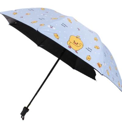 China Free Sample China Supplier Windproof Umbrella 3 Folding Automatic Travel Foldable Umbrella CLASSIC for sale