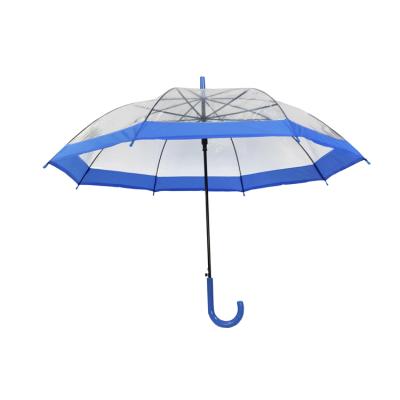 China Advertising POE Plastic Transparent Umbrella Hanging Plastic Handle With Good Quality for sale