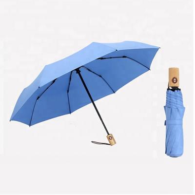 China Morden Luxury Windproof Business Men Sun Umbrella Solid Automatic Umbrella for sale