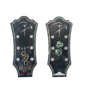 China Fashionable Main &Bridge Inlay Various Guitar Natural Wood Shell &Wood&Acrylic Inlay Source Musical Instrument Accessories Manufacturer for sale