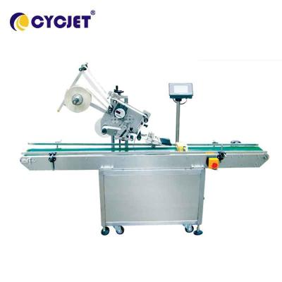 China Máquina de etiquetado de la etiqueta engomada de CYCJET Mark Square Bottle Labeling Machine para la etiqueta de la etiqueta engomada de las bolsas de plástico en venta