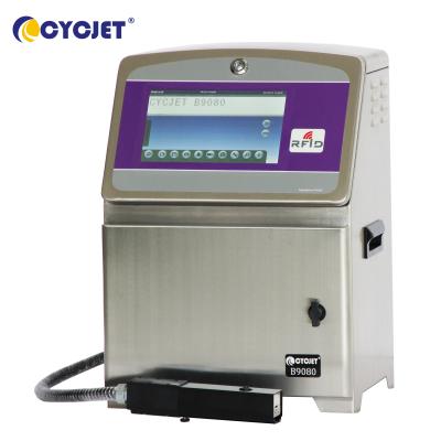 Κίνα CYCJET B9080 βιομηχανικός Inkjet εκτυπωτών εκτυπωτής κώδικα ημερομηνίας Inkjet γραμμωτών κωδίκων μαύρος προς πώληση