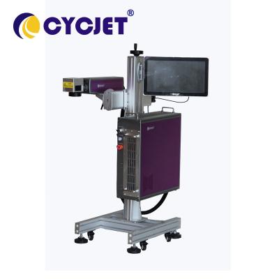 China 100W que cifra la caja de la medicina del marcador del laser de Flying Mopa Fiber de la impresora laser de Cycjet en venta