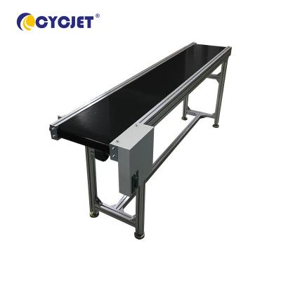 China De aço inoxidável resistente motorizado da correia transportadora de empacotamento de alimento para a codificação do Inkjet à venda