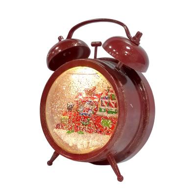 China Christamas Home Christmas Decoration/Gift/Souvenir New Arrival Twinkle Lantern Acrylic Trian Scene Inside Led Snow Globe With Music Function Customized for sale