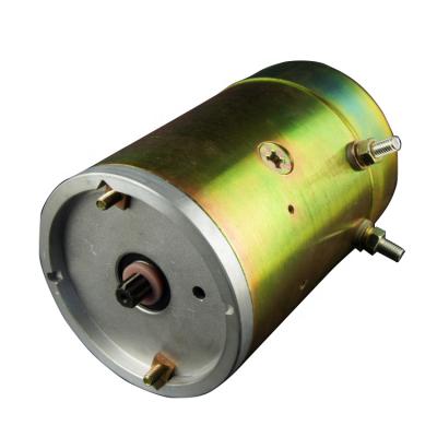 China 24V 1.5KW Power Unit Drip Proof DC Motor In Hydraulic Parts O.D 114mm Factory Selling In Tail Lift for sale