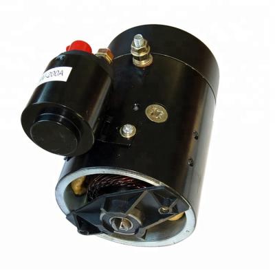 China 12v dc motor 3000rpm hydraulic oil drip proof unit for forklift lifting for sale