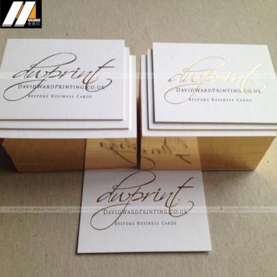 China paper & Cardboard Custom Printing High Quality 32pt Kraft Paper Business Cards for sale