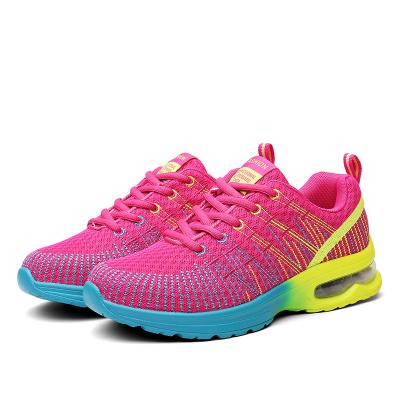 China New Breathable Breathable Travel Sports Air Cushion Fashion Women Running Sports Shoes for sale