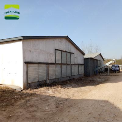 China Automatic Farms Poultry Farm House Design Poultry Equipment Chicken Farm Design for sale