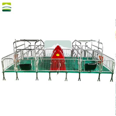 China Farms pig sow bed farrowing pig breeding equipment sow pen farrowing pen for sale crates fpr farrowing pig for sale