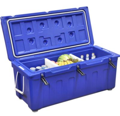 China 120L Waterproof Plastic Ice Chests Cooler Box Fishing Cooler for sale