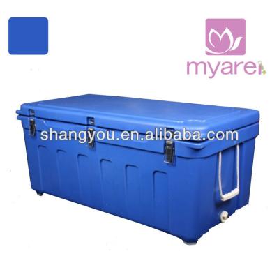 China 180L LLDPE Large High Quality Food Plastic Fishing Cooler Box for sale