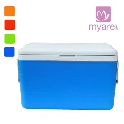 China Waterproof 45L Recreational Drink Ice Cooler Box With Handle for sale