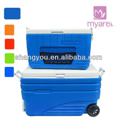 China Waterproof Plastic Ice Chest / Cooler Bag /Cool Box Set 100L And 46L for sale