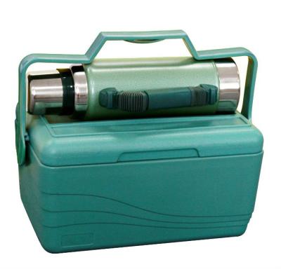 China Waterproof portable cooler combined with vacuum flask for sale