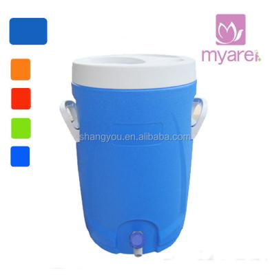 China CANS 20L Latest Design Hot Sale Trolley Food Grade Water Cooler Jug for sale