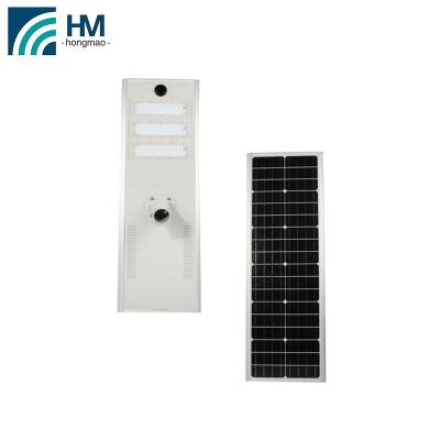 China ROAD ROAD factory price outdoor high lumen smart motion sensor IP65 60W all in one solar led street light for sale