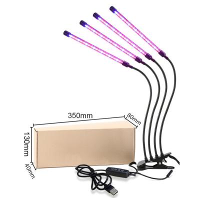 China Seed Starting Seed Starting LED To Grow Phyto Spectrum 5V USB 18W 27W 36W 40W LED Light Flexible Tripod Clip Lamp Full Grow Light Lamp For Plants Seedling for sale