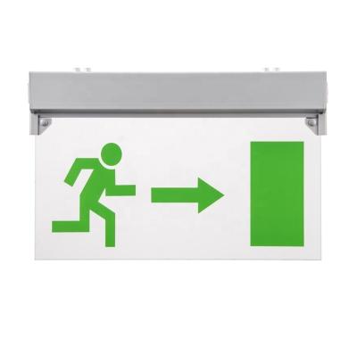 China emergency construction light make in china south africa top selling acrylic printed 3w led rechargeable emergency exit light for sale