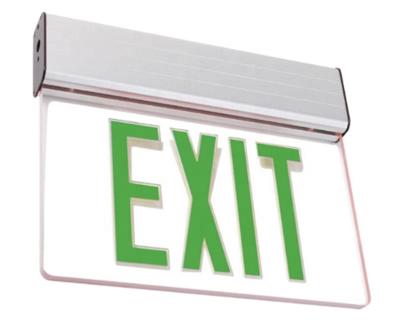 China Emergency Sign HONGMAO Best Quality Lightweight Construction ROHS CE Approved Ni-Cd 3.6W Aluminum And Acrylic Led Emergency Exit Signages For Door for sale