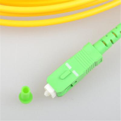 中国 SC APC- SC UPC G657A2 3.0mm単信単モード3M光ファイバーのPatchcord LSZH 販売のため