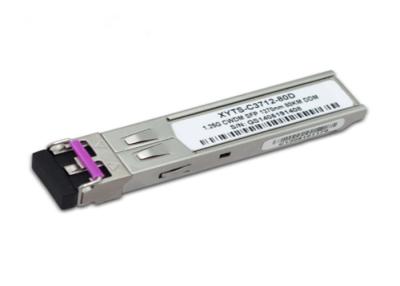 중국 Hua 위 ZTE Cisco를 위한 CWDM LC 1370nm SFP 송수신기 단위 1.25G 80km 판매용