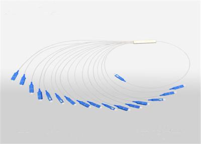 중국 CATV SC 연결관을 가진 단일 모드 PLC 쪼개는 도구 1x16 0.9mm 소형 아BS SC/UPC 판매용