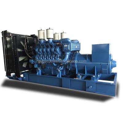 China Germany MTU high quality diesel generator for Mercedes-Benz 300KW 375KVA system with good price NPM375kva for sale