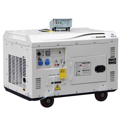 China Home use for Africa cheap diesel generator 10kw air cooled 50Hz 12kva generator with wheels NPA-10GF for sale