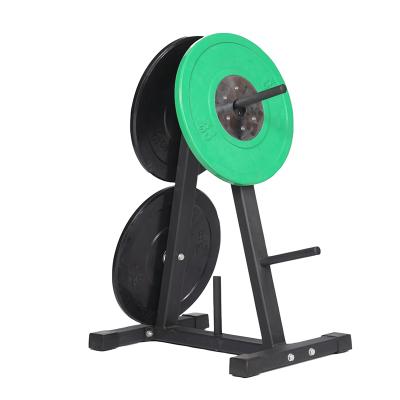 China Eco-friendly Wholesale Gym Equipment Weight Plate Storage Rack Barbell Dish Rack for sale