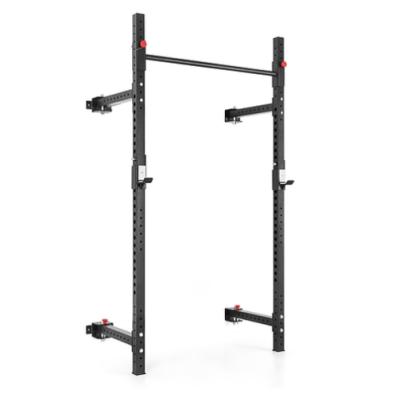 China Eco-friendly Folding Wall Mount Gym Equipment Gym Supplier China Power Rack Wall Power Squat Rack for sale