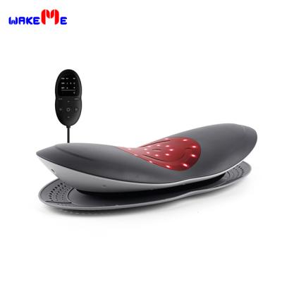 China New Car Dynamic Traction Electric Portable Heating Waist Massage Lower Pain Infrared Vibration Body Laser Back Massager for sale