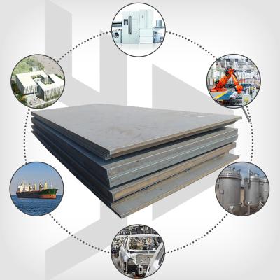 China Container Plate Steel Factory Price Q235 Q195 ASTM A36 1/4 Inch 4*8 Feet Hot Rolled Steel Plate / Soft Low Carbon Iron Sheet for sale