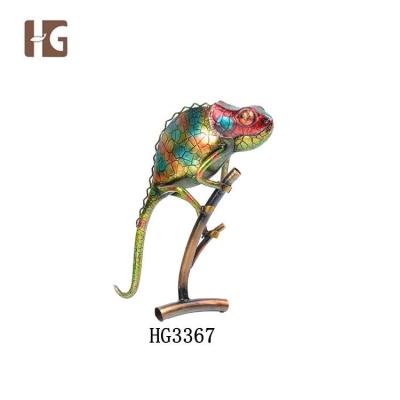 China China Supplier China Animal Lizard Cast Metal Animal Figurines for sale