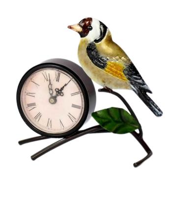 China FREE SAMPLE Minimalist Most Popular The Bird Clock Hanging Retro Sided Faces Station Clock Wall Hanging Clock for sale