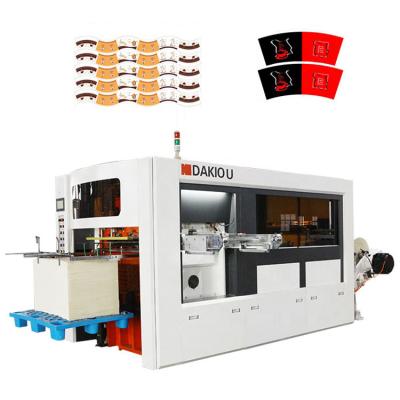 China Dakiou Factory PY-1200 Machine Paper Box Tote Bag Wine Package Food Package Paper Automatic Die Cutting Punching Machine for sale