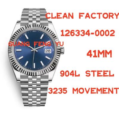 China 1:1 Factory Own 1:1 Best Edition 904L Steel Blue Rod On Dial Jubilee Bracelet VR3235 Automatic Mechanical 126334 Automatic Mechanical Date 41MM for sale