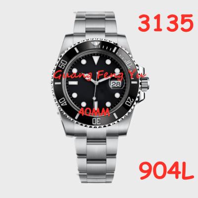 China Noob Automatic Mechanical Automatic Mechanical Watch 116610 LN Black Ceramic Watch 116610 LN Best Edition 904L SS Case & Strap VR3135 V12 for sale