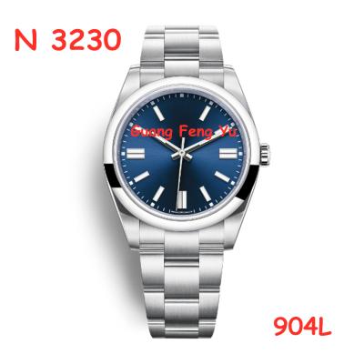 China Noob Factory 1:1 Edition 904L Steel Blue Dial Automatic Mechanical Watch 41mm Auto Date 124300 Best On SS Strap SA3230 for sale